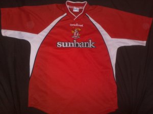 maillot stevenage fc domicile 2002-2004 pas cher