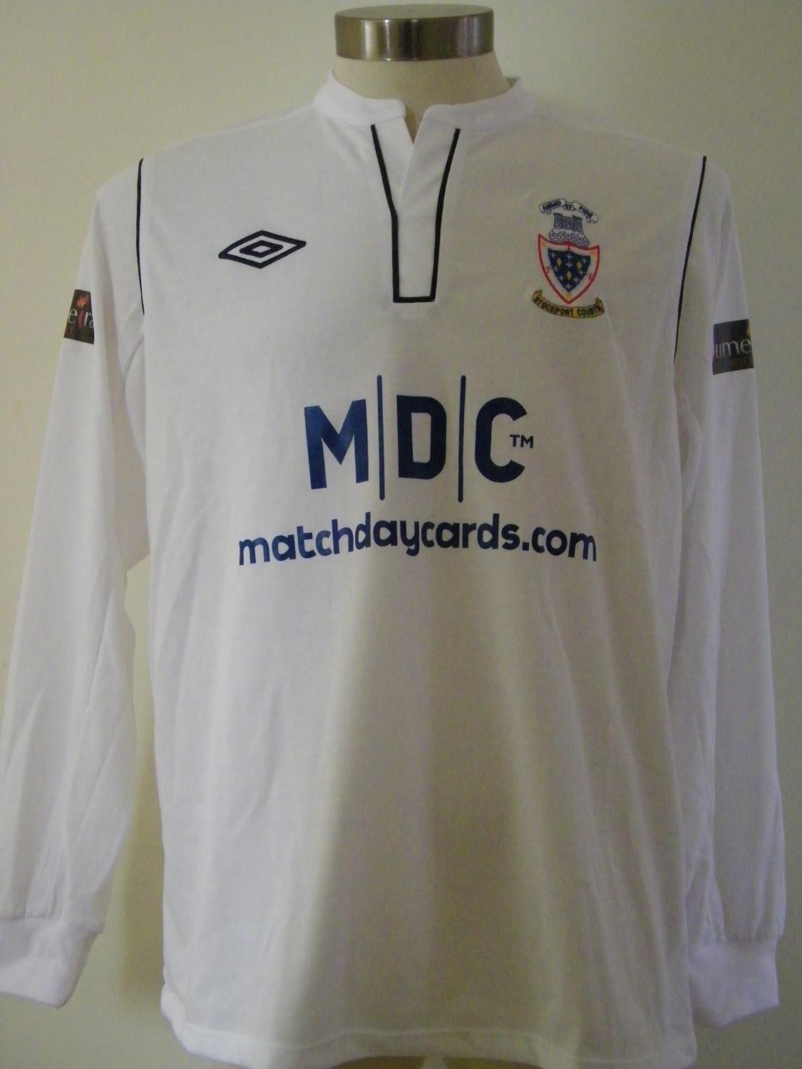 maillot stockport county fc particulier 2013 rétro