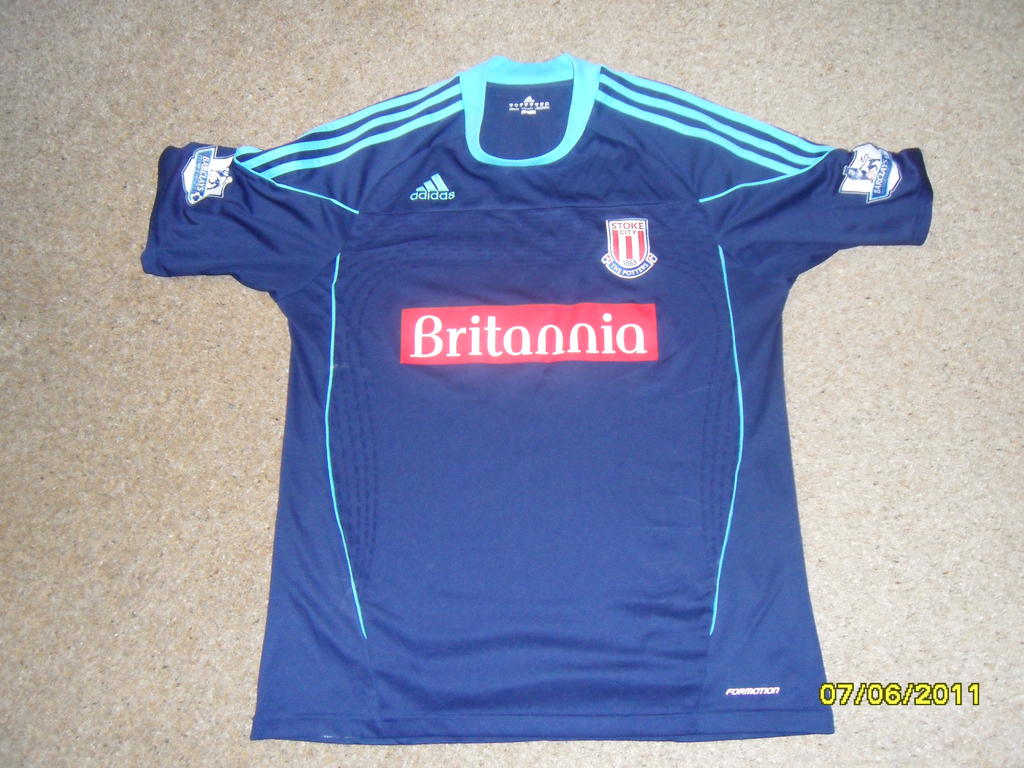 maillot stoke city fc exterieur 2010-2011 rétro