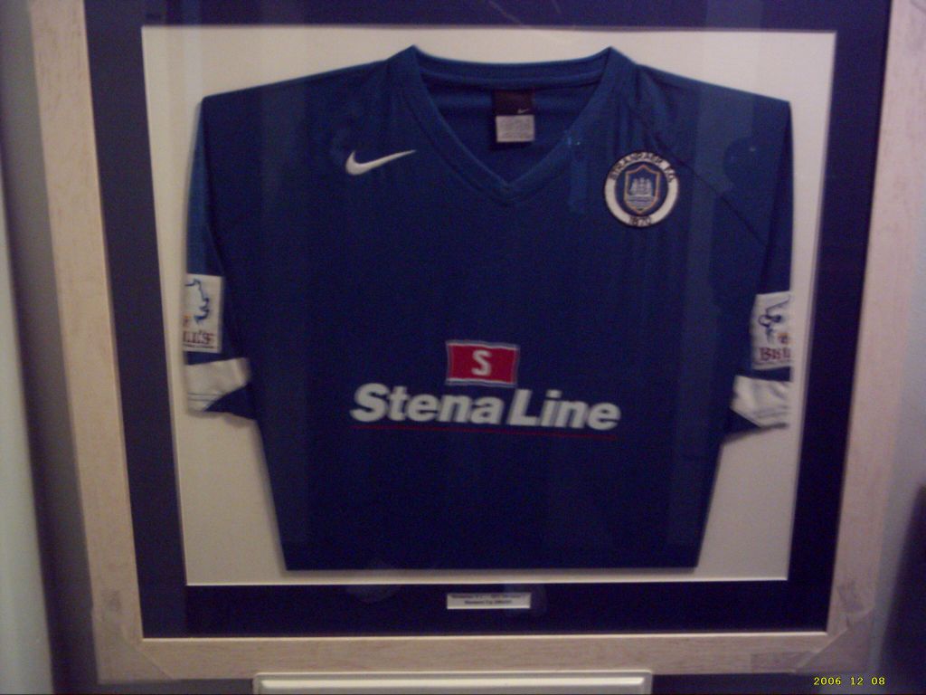 maillot stranraer fc domicile 2004-2006 pas cher