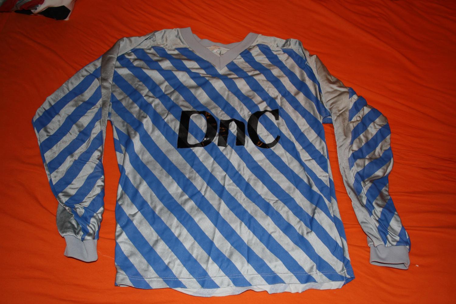 maillot strømmen if exterieur 1986 rétro