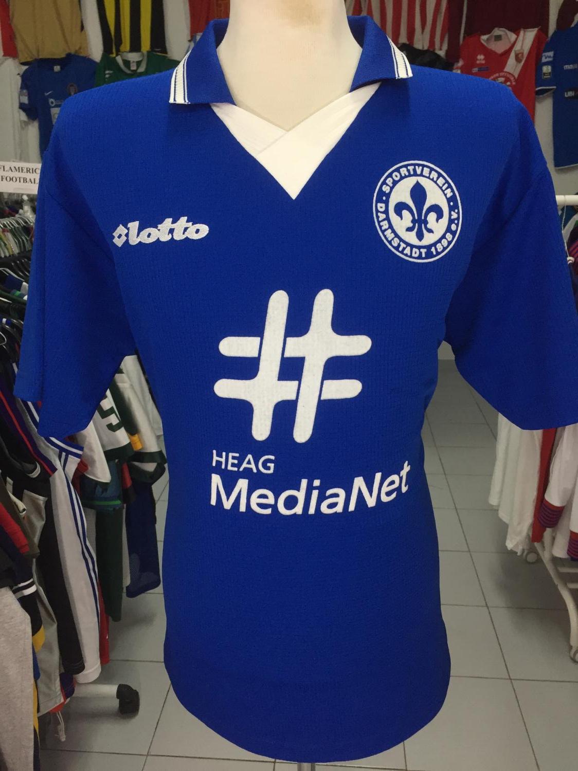 maillot sv darmstadt 103 domicile 1998-1999 rétro