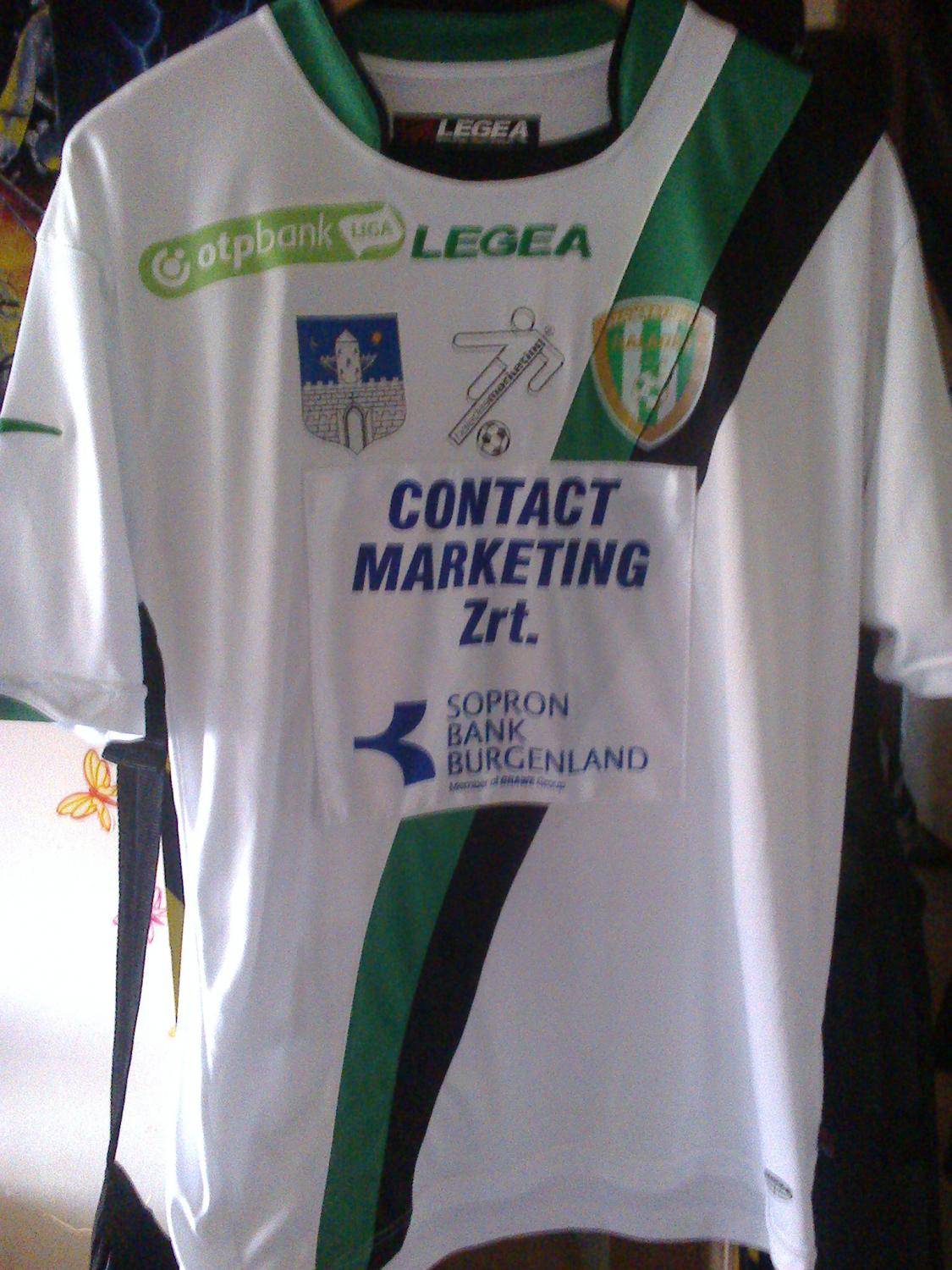 maillot szombathelyi haladás exterieur 2010-2011 rétro