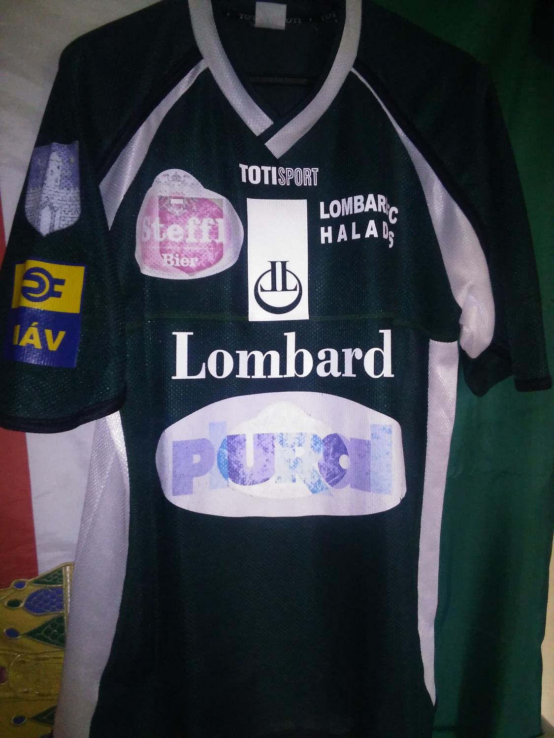 maillot szombathelyi haladás réplique 2002-2003 rétro