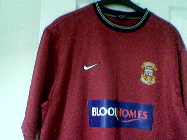 maillot tamworth fc domicile 2002-2003 pas cher