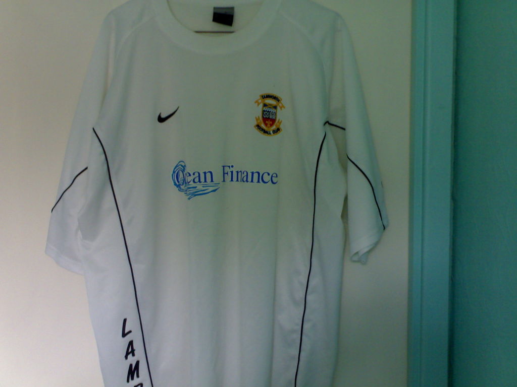 maillot tamworth fc exterieur 2005-2006 rétro