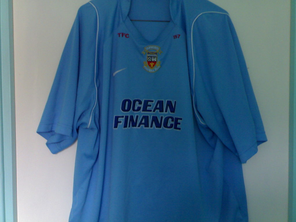 maillot tamworth fc exterieur 2006-2007 rétro