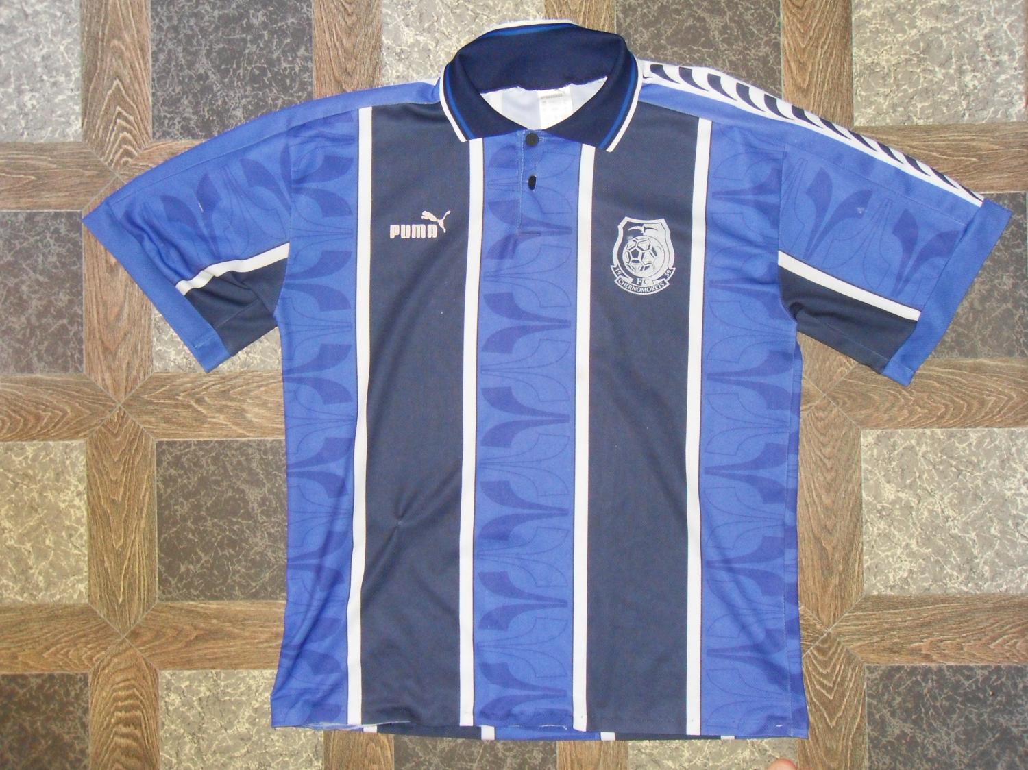 maillot tchornomorets odessa domicile 1996-1998 rétro