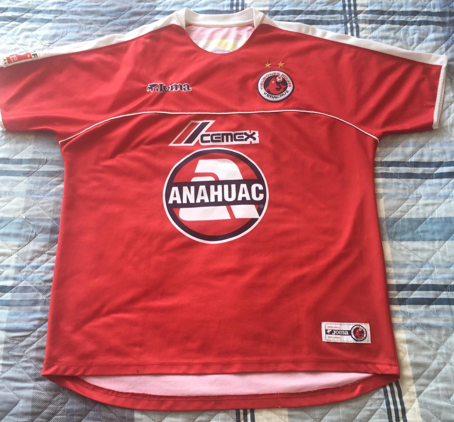 maillot tiburones rojos de veracruz domicile 2004 pas cher