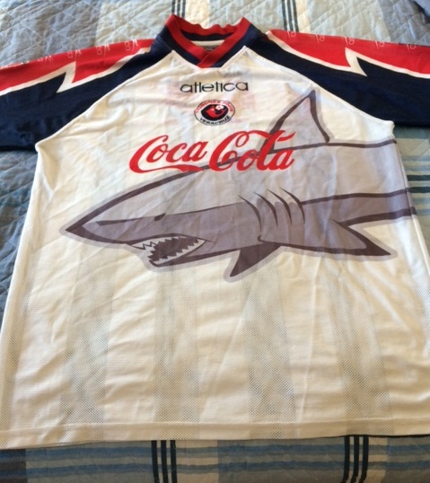 maillot tiburones rojos de veracruz exterieur 1997-1998 pas cher
