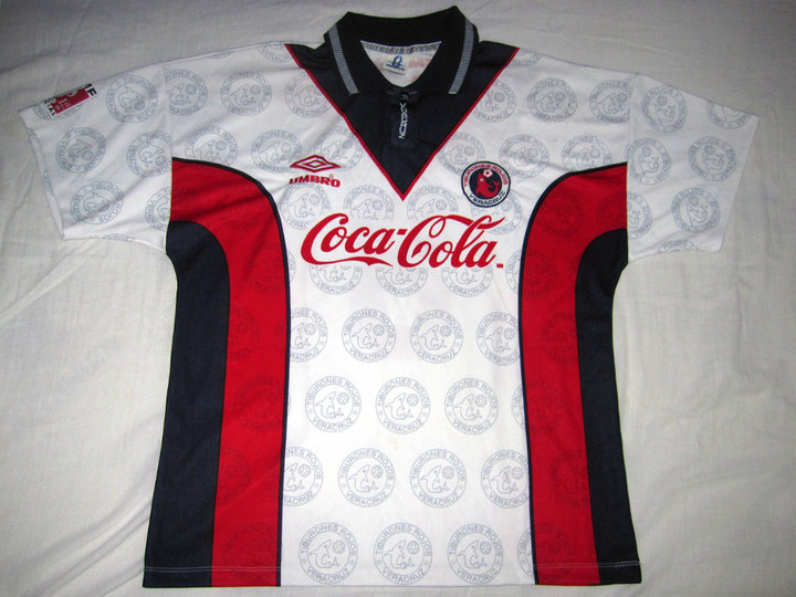 maillot tiburones rojos de veracruz exterieur 1997 pas cher