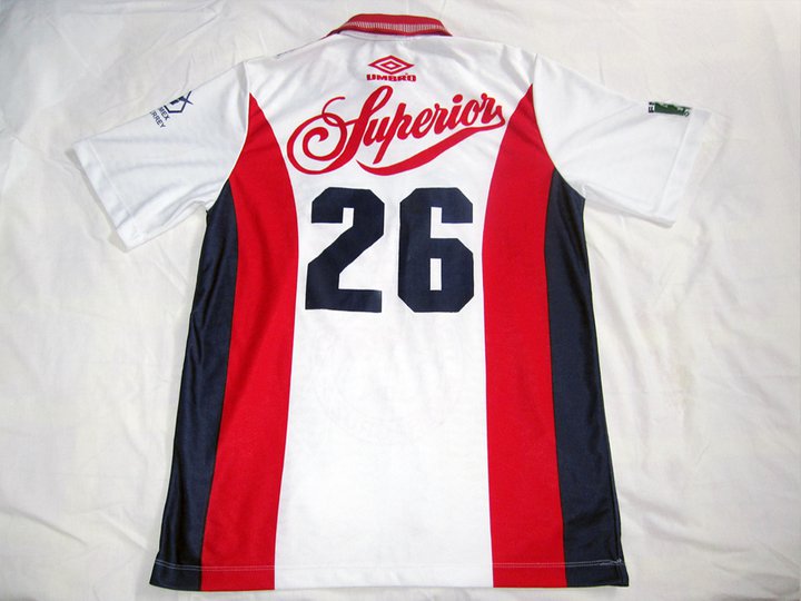 maillot tiburones rojos de veracruz exterieur 1997 rétro maillot tiburones rojos de veracruz exterieur 1997 rétro