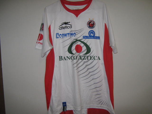 maillot tiburones rojos de veracruz exterieur 2007-2008 rétro