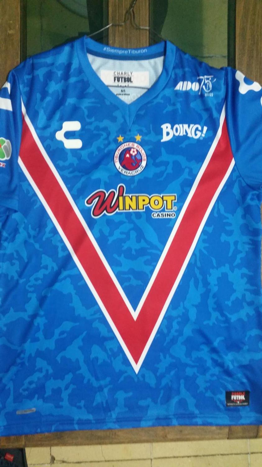 maillot tiburones rojos de veracruz exterieur 2015 rétro