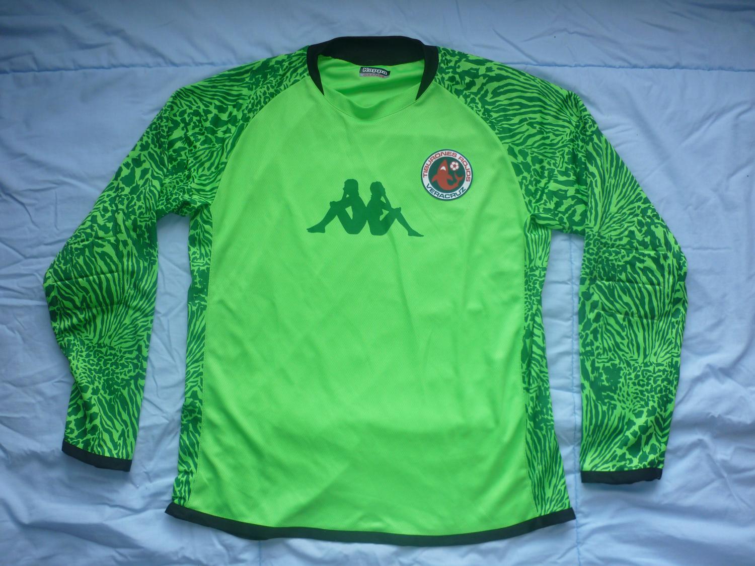 maillot tiburones rojos de veracruz gardien 2013 rétro