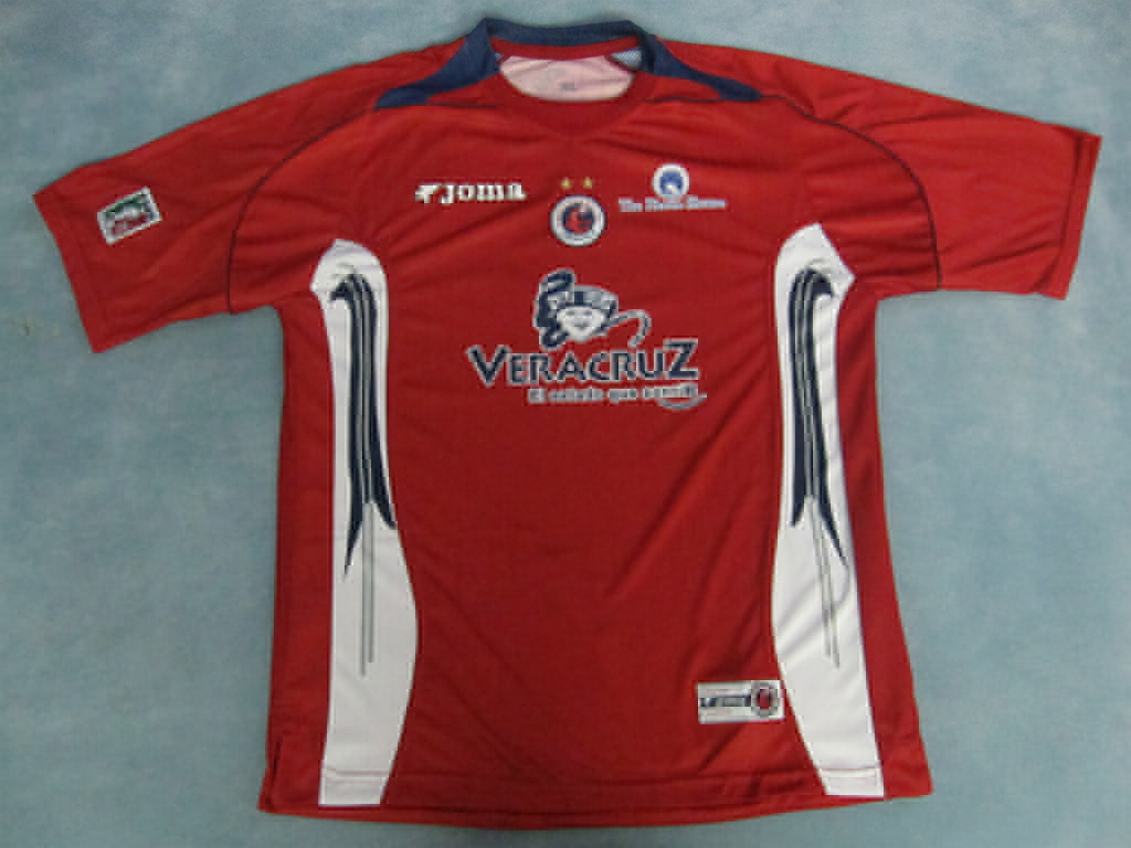 maillot tiburones rojos de veracruz particulier 2009 rétro
