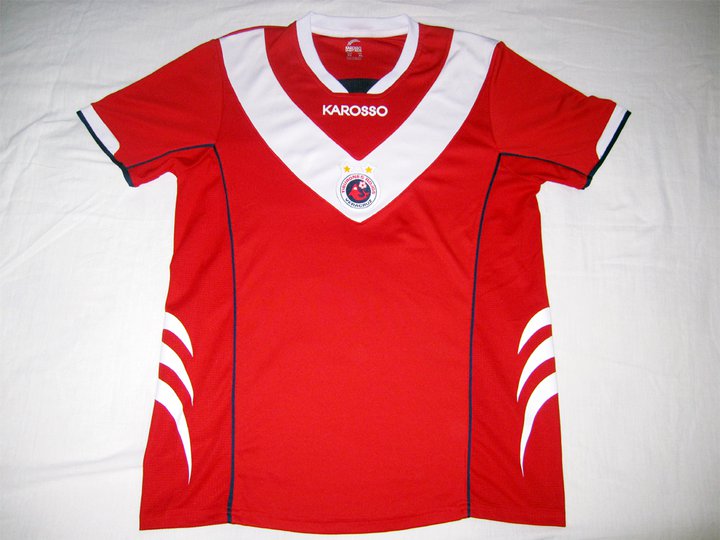 maillot tiburones rojos de veracruz particulier 2010 pas cher