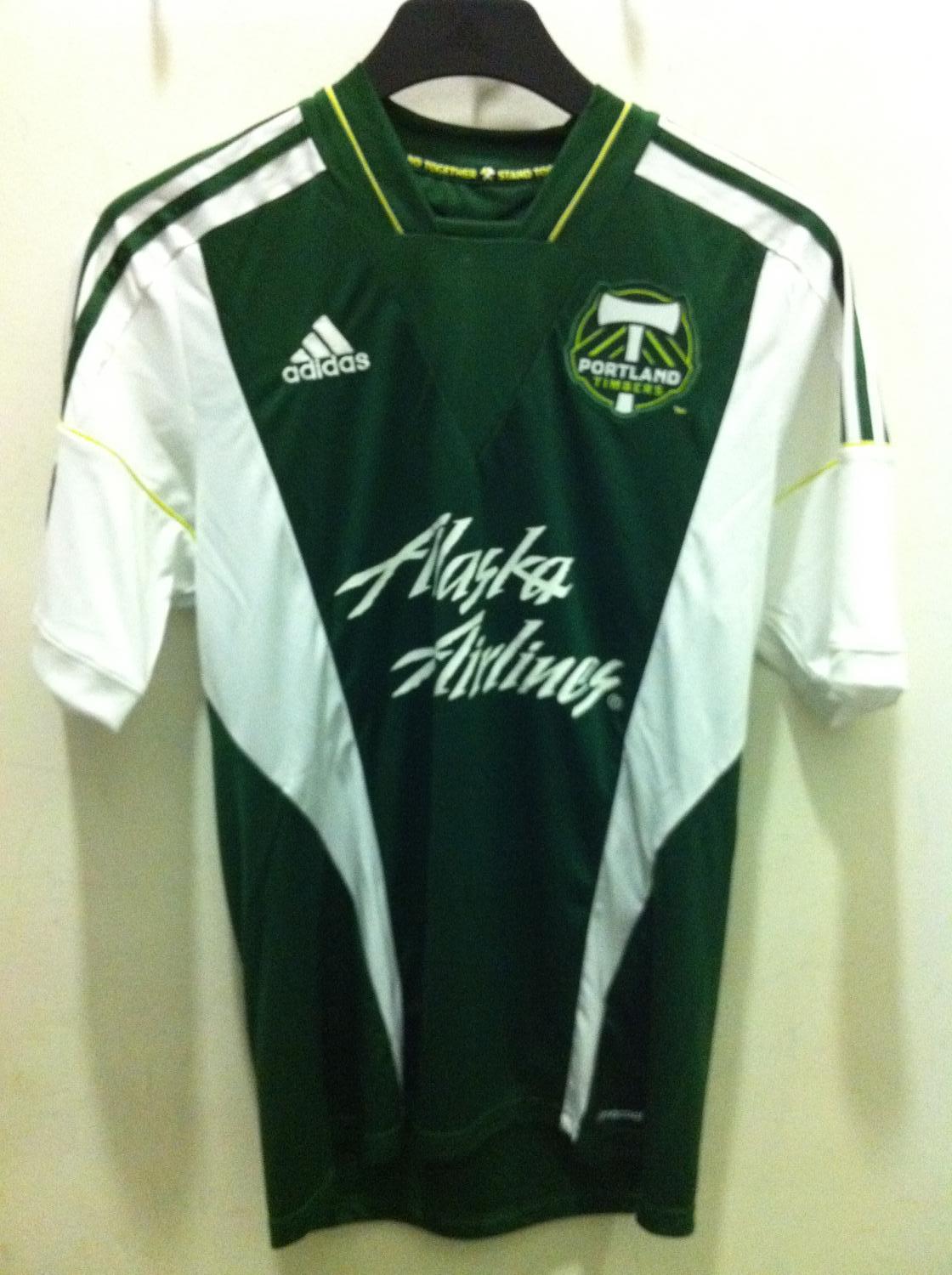 maillot timbers de portland domicile 2012-2013 rétro