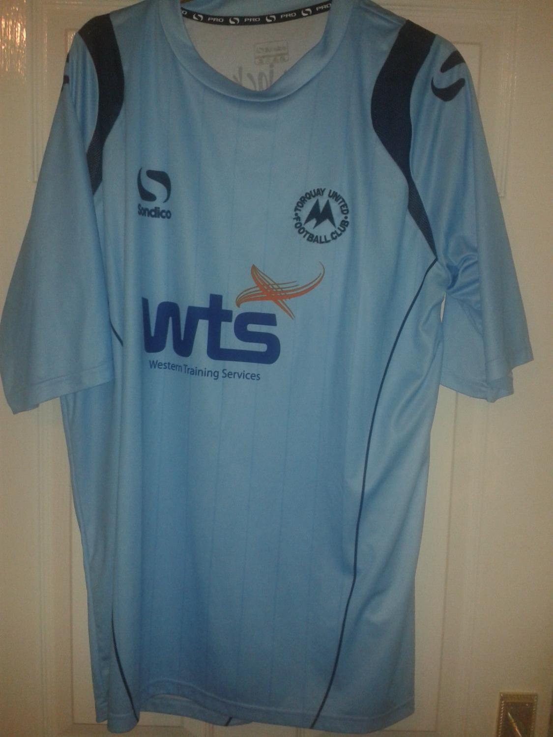 maillot torquay united exterieur 2013-2014 rétro