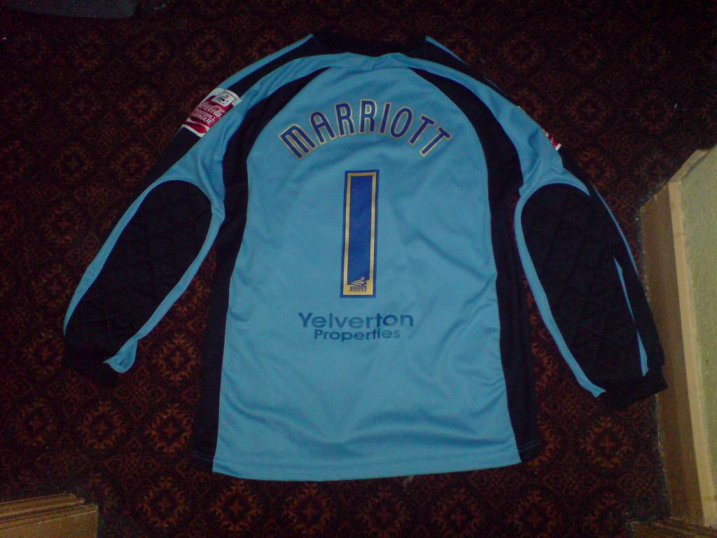 maillot torquay united gardien 2003-2005 rétro