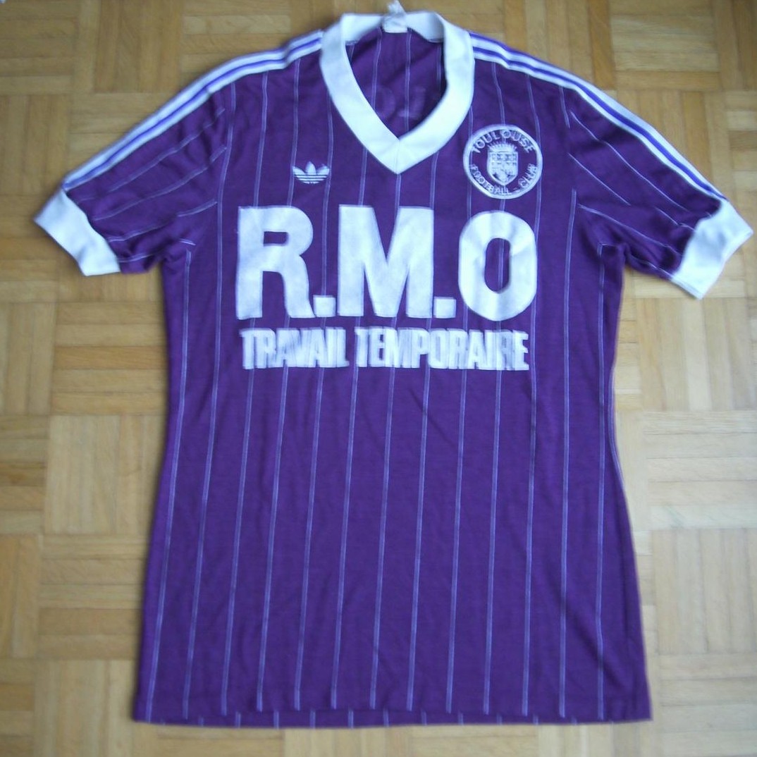 maillot toulouse fc domicile 1986-1987 pas cher