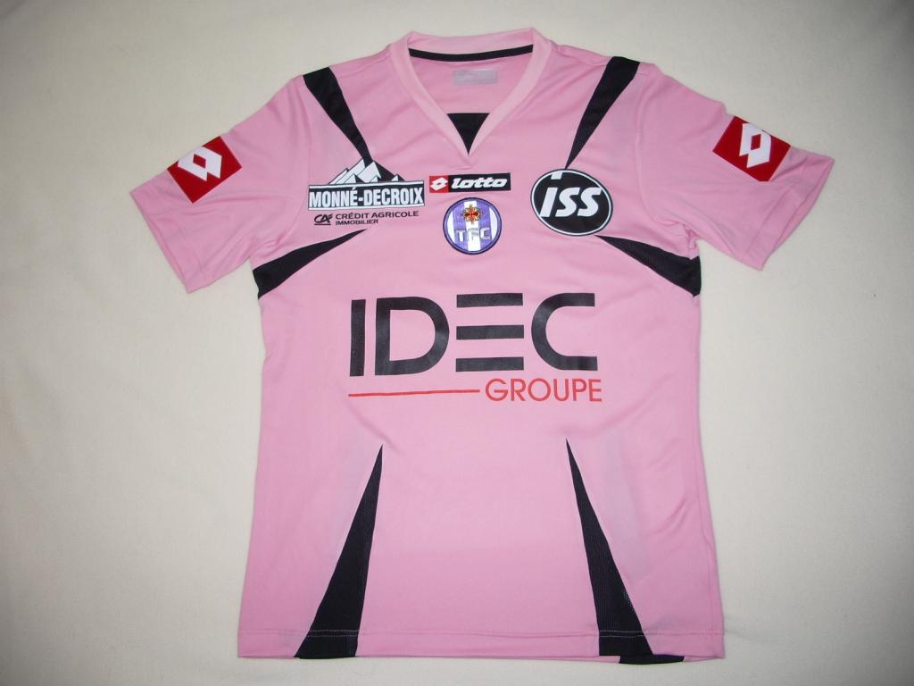 maillot toulouse fc exterieur 2007-2008 rétro