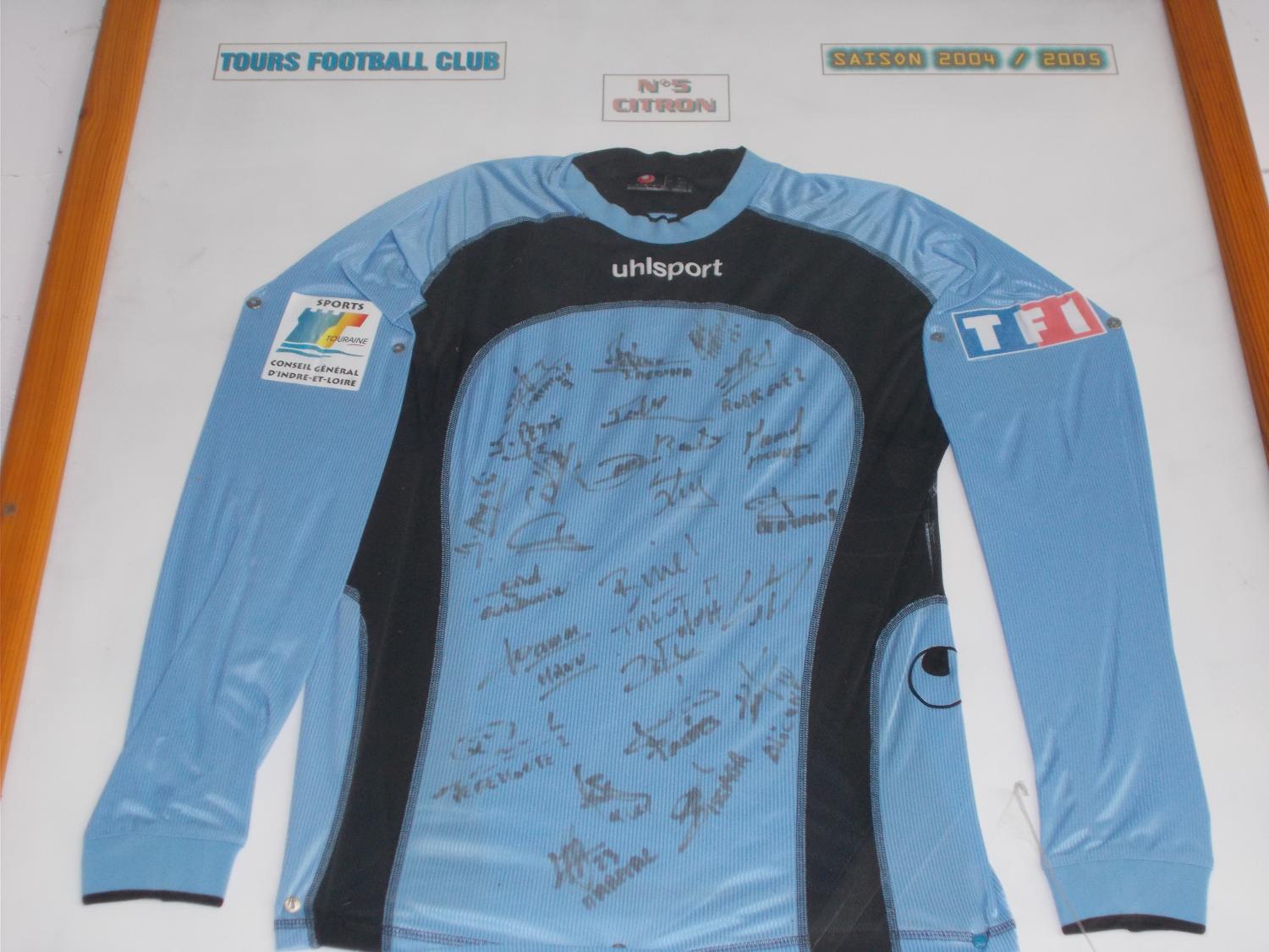 maillot tours fc domicile 2004-2005 rétro