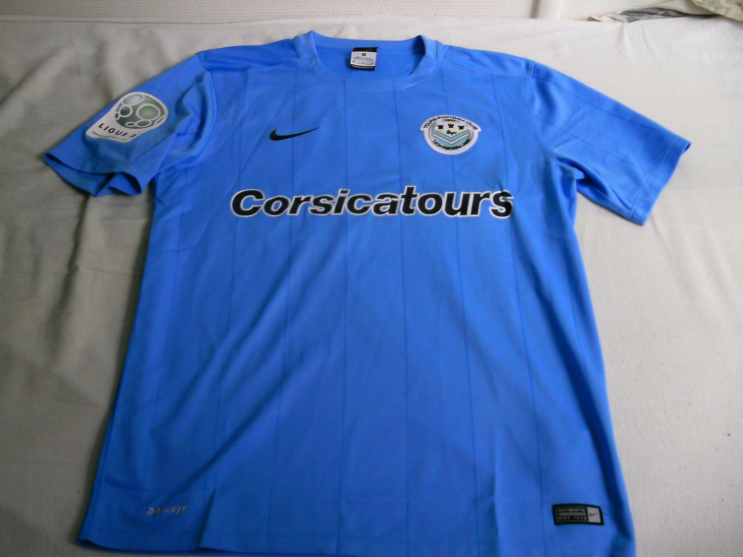 maillot tours fc domicile 2015-2016 rétro