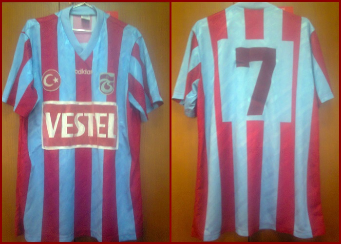 maillot trabzonspor domicile 1995-1996 rétro