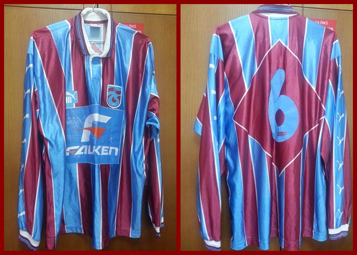 maillot trabzonspor domicile 1999-2000 rétro