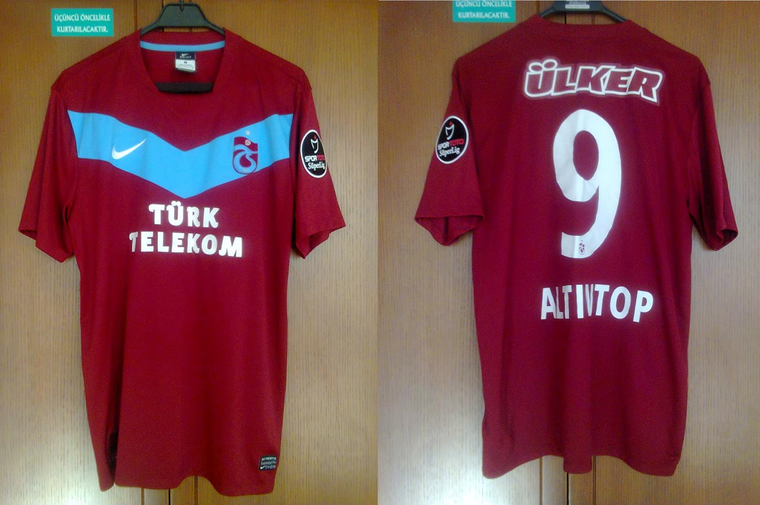 maillot trabzonspor domicile 2011-2012 rétro