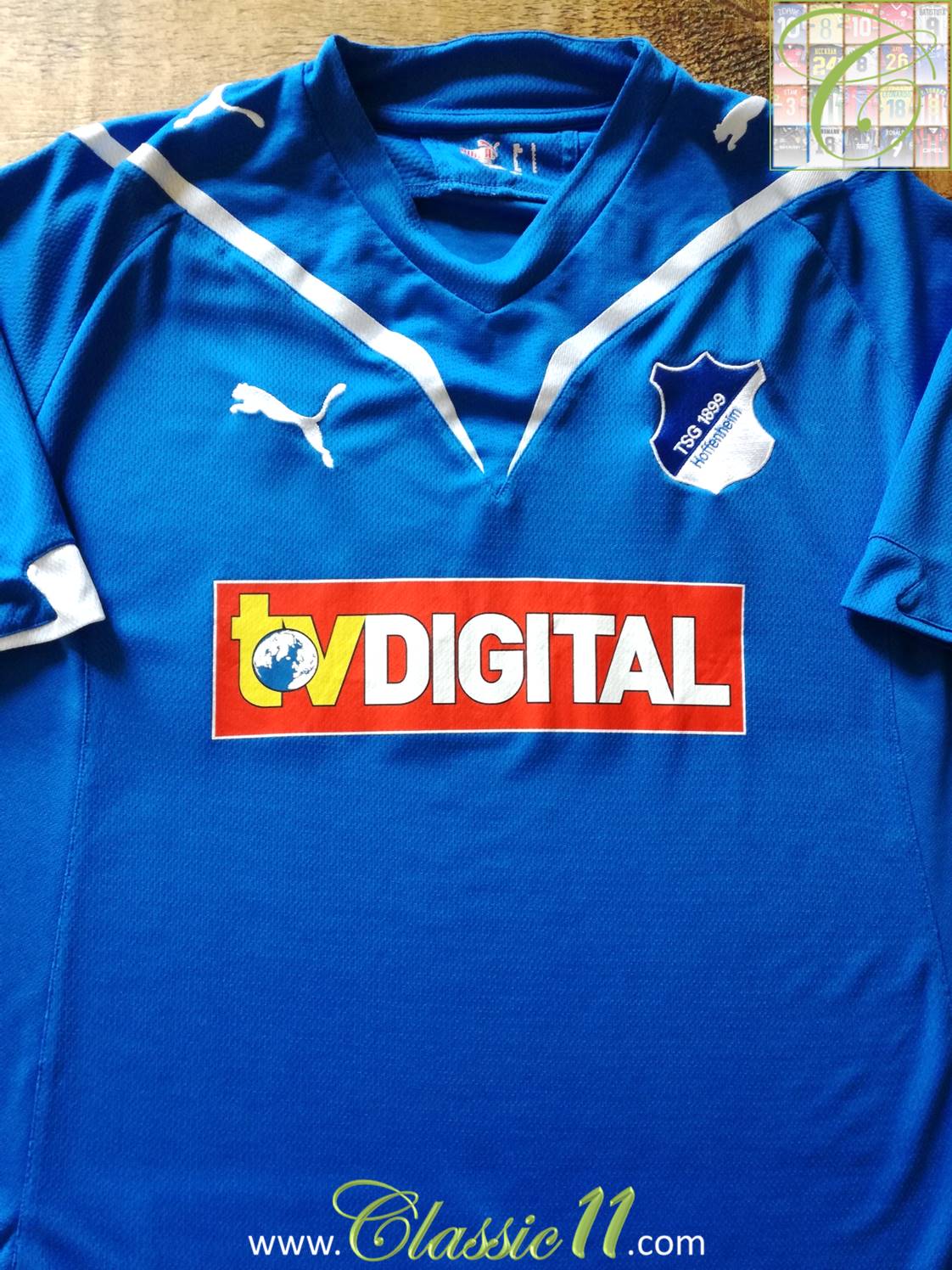 maillot tsg 1899 hoffenheim domicile 2009-2010 pas cher