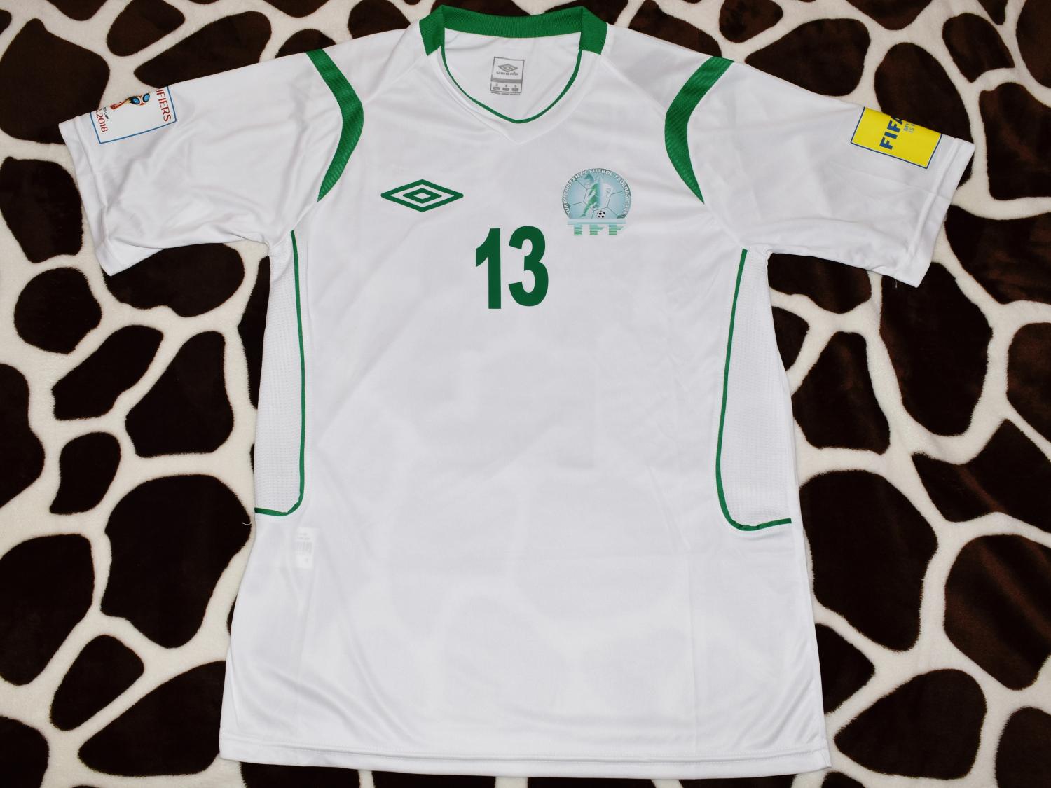 maillot turkménistan domicile 2015-2016 pas cher