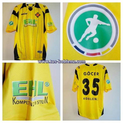 maillot tus coblence third 2010-2011 rétro