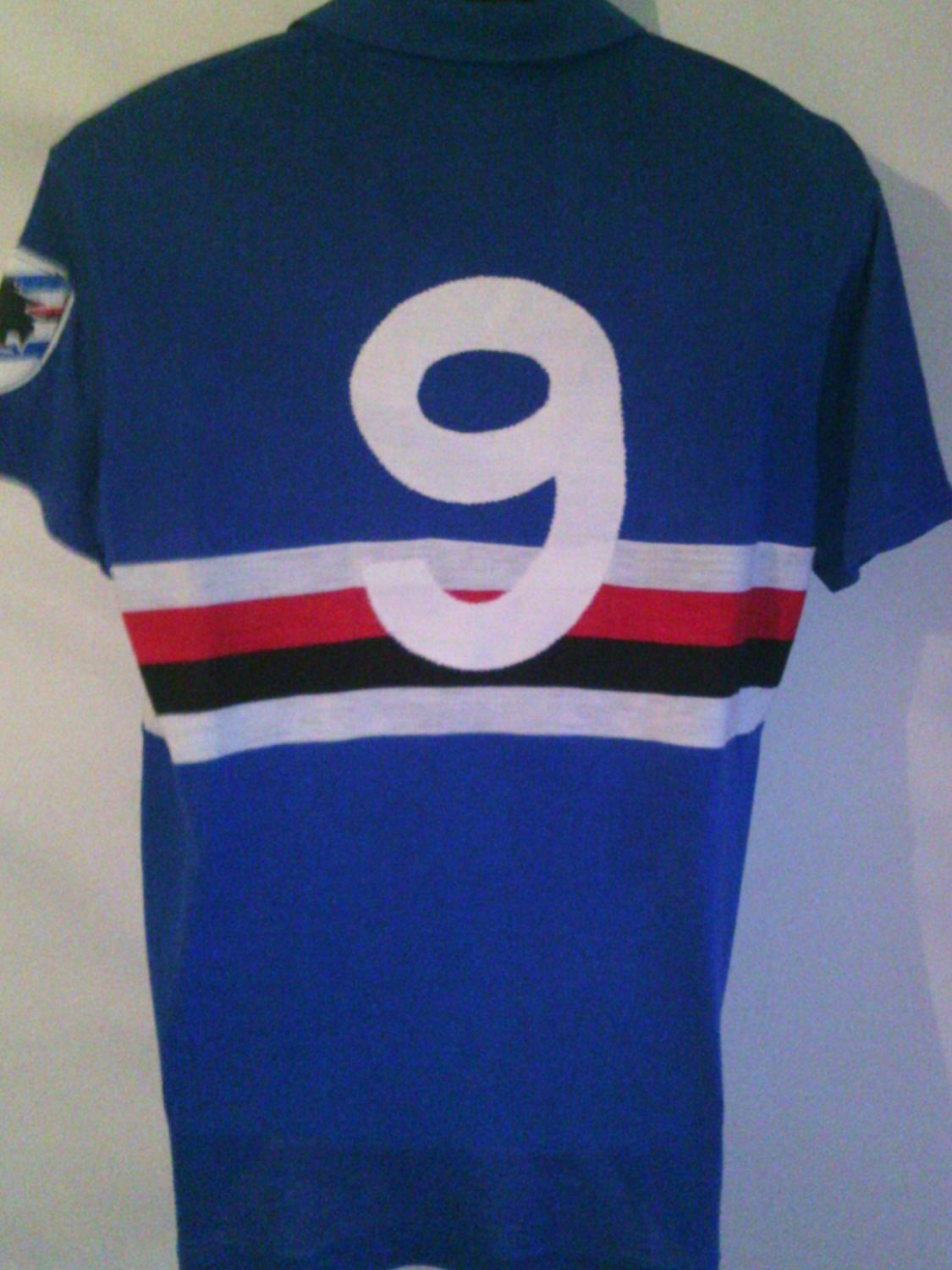 maillot uc sampdoria domicile 1983-1984 rétro maillot uc sampdoria domicile 1983-1984 rétro
