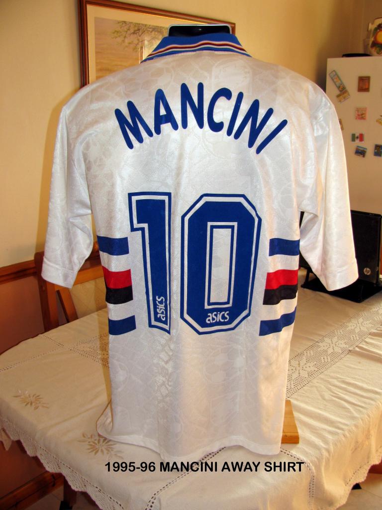 maillot uc sampdoria exterieur 1995-1996 rétro maillot uc sampdoria exterieur 1995-1996 rétro