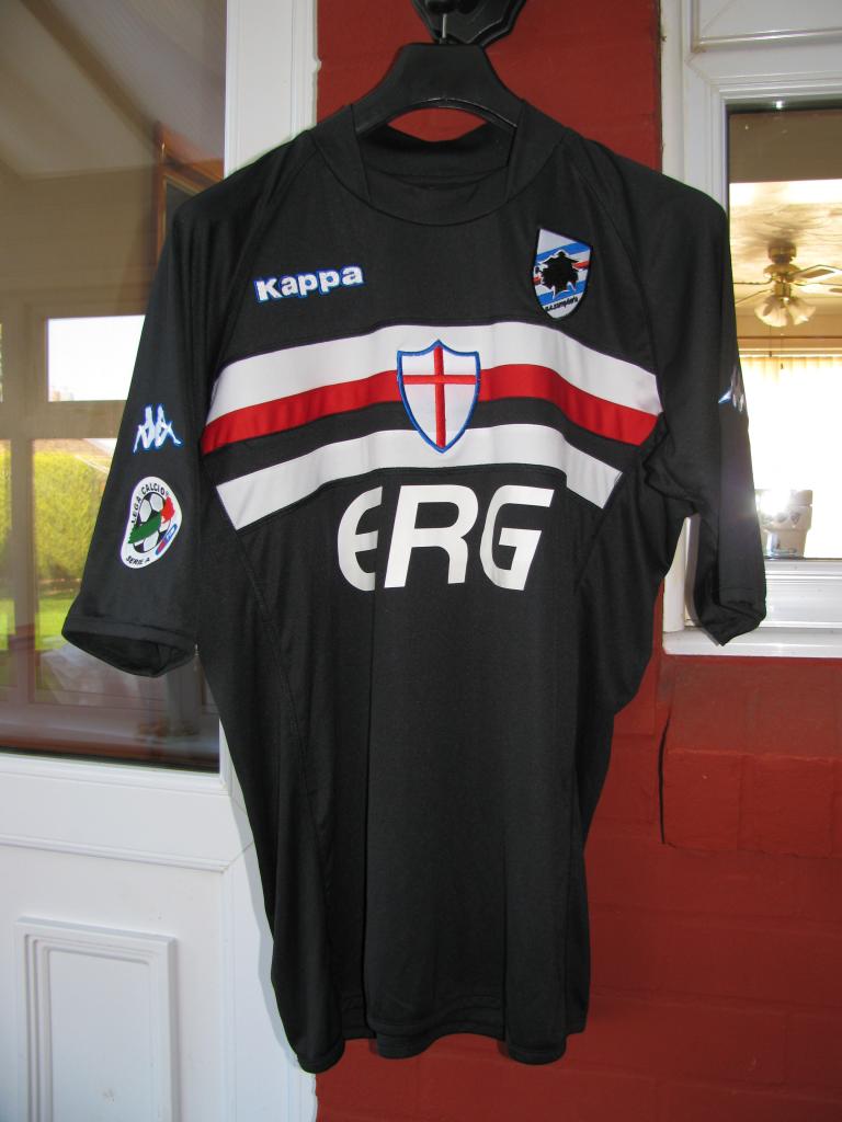 maillot uc sampdoria exterieur 2007-2008 rétro