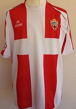 maillot ud almería domicile 2003-2004 pas cher