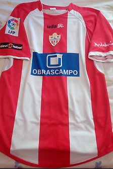 maillot ud almería domicile 2007-2008 rétro