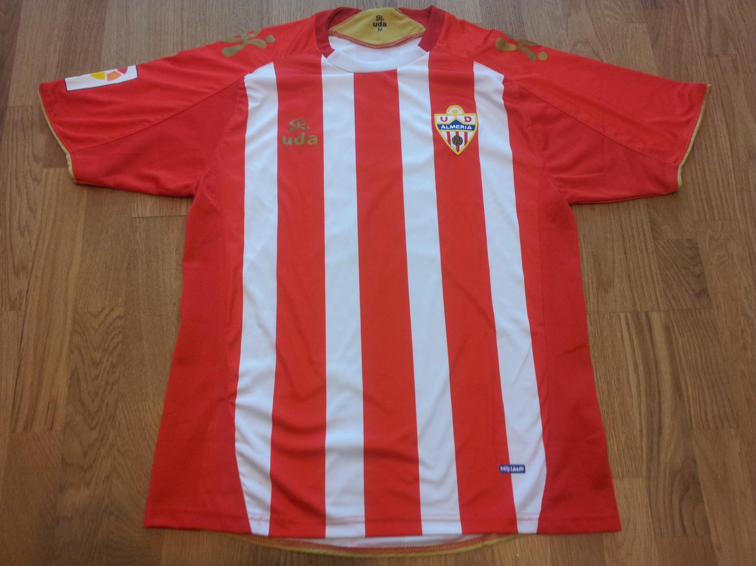 maillot ud almería domicile 2009-2010 pas cher