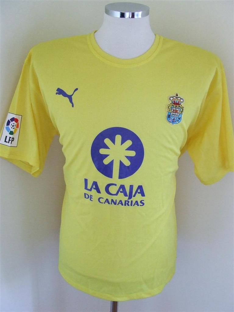 maillot ud las palmas domicile 2003-2004 rétro