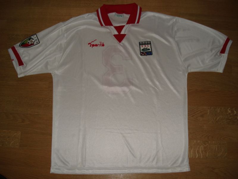 maillot união de leiria domicile 1997-1998 rétro