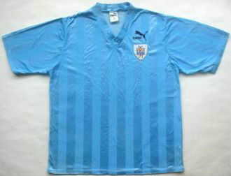 maillot uruguay domicile 1990-1992 pas cher
