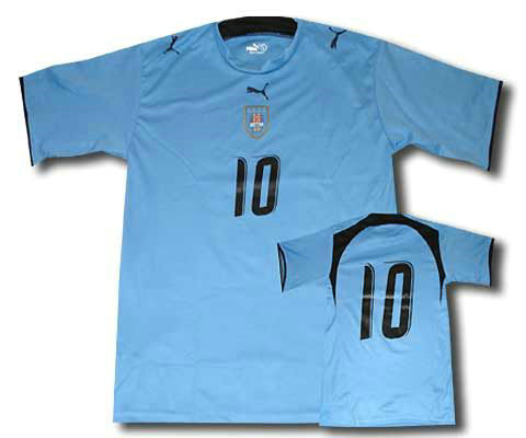 maillot uruguay domicile 2007-2008 pas cher