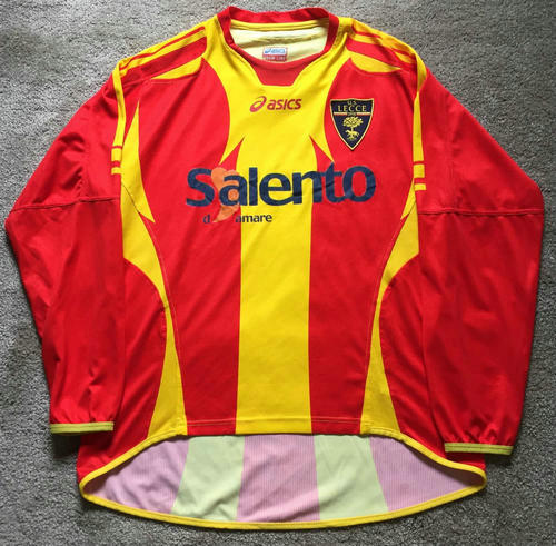 maillot us lecce domicile 2006-2007 rétro