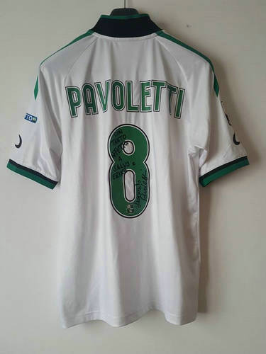 maillot us sassuolo exterieur 2012-2013 rétro maillot us sassuolo exterieur 2012-2013 rétro
