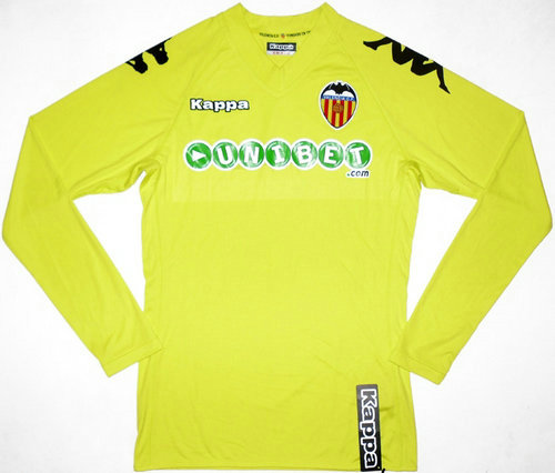 maillot valence cf gardien 2010-2011 rétro