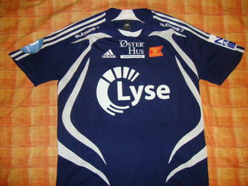 maillot viking fk domicile 2007-2009 rétro