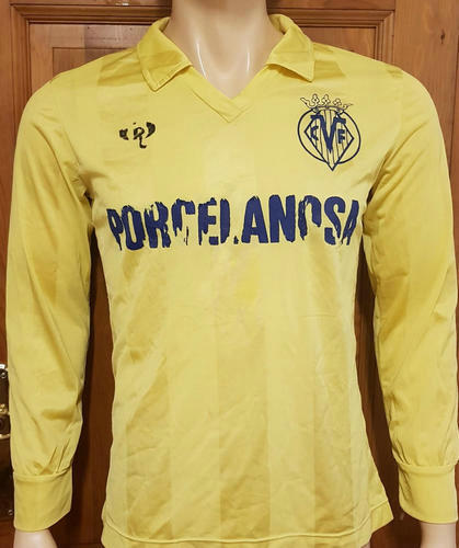 maillot villarreal cf domicile 1985-1986 rétro