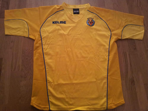 maillot villarreal cf domicile 2003-2004 rétro